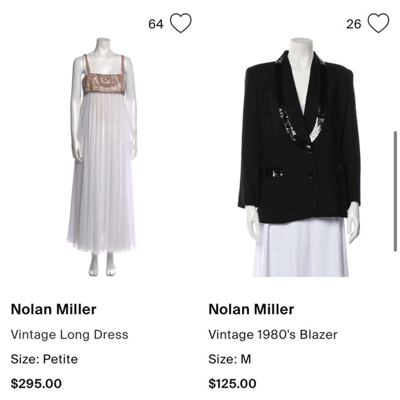 VTG Nolan Miller Dynasty Navy Satin Cocktail Dress Sz 4 - Picture 4 of 12